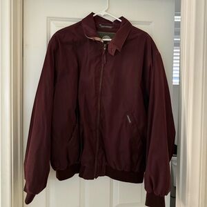 Weatherproof Maroon Bomber Jacket